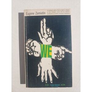 We Eugene Zamiatin Vintage Dutton Paperback 1952